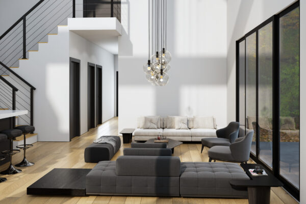 Elevation #1- Modern - Interior Renderings - 3DHomeMedia - 3DHM.com-6