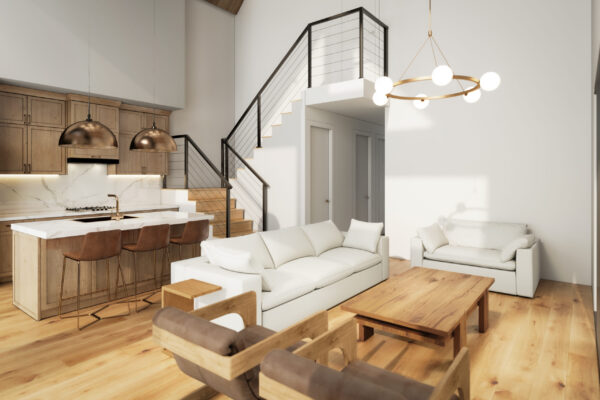Elevation #1- Scandinavian - Interior Renderings - 3DHomeMedia - 3DHM.com-3