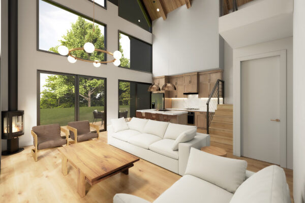 Elevation #1- Scandinavian - Interior Renderings - 3DHomeMedia - 3DHM.com-5